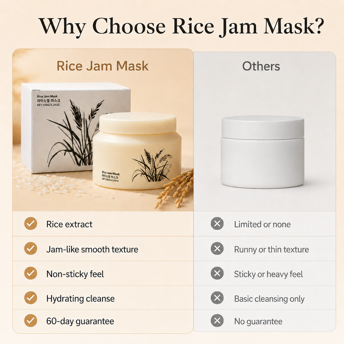 Rice Jam Mask
