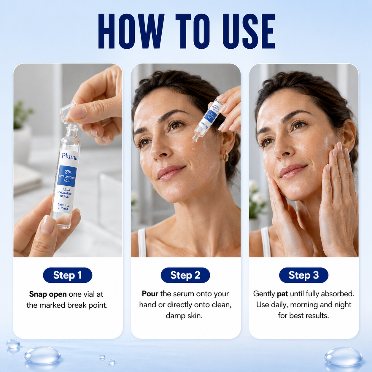 Luméa - 3% Hyaluronic Acid Ultra Hydrating Serum