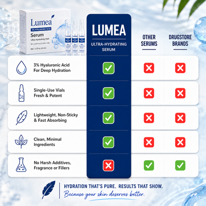 Luméa - 3% Hyaluronic Acid Ultra Hydrating Serum